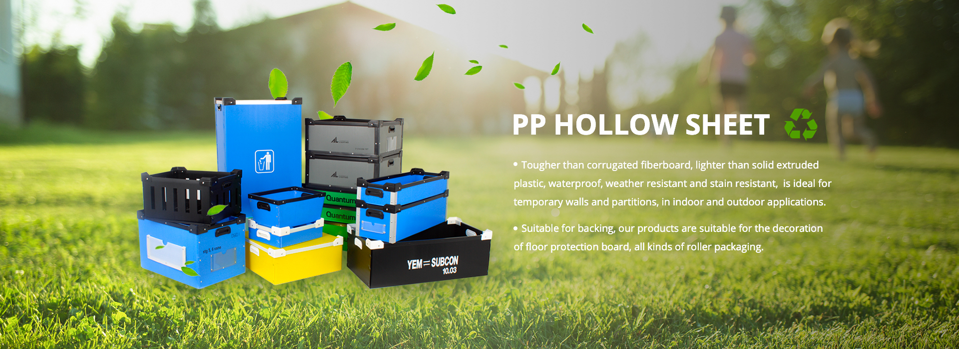PP Hollow Corrugated Box